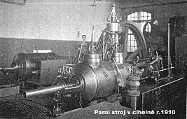 parní stroj 1910